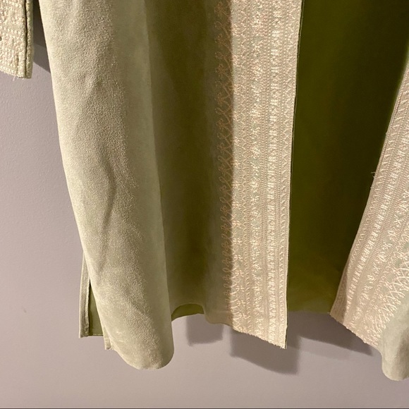 Anthropologie Solitaire NTW Mint Green Coat - Picture 4 of 7